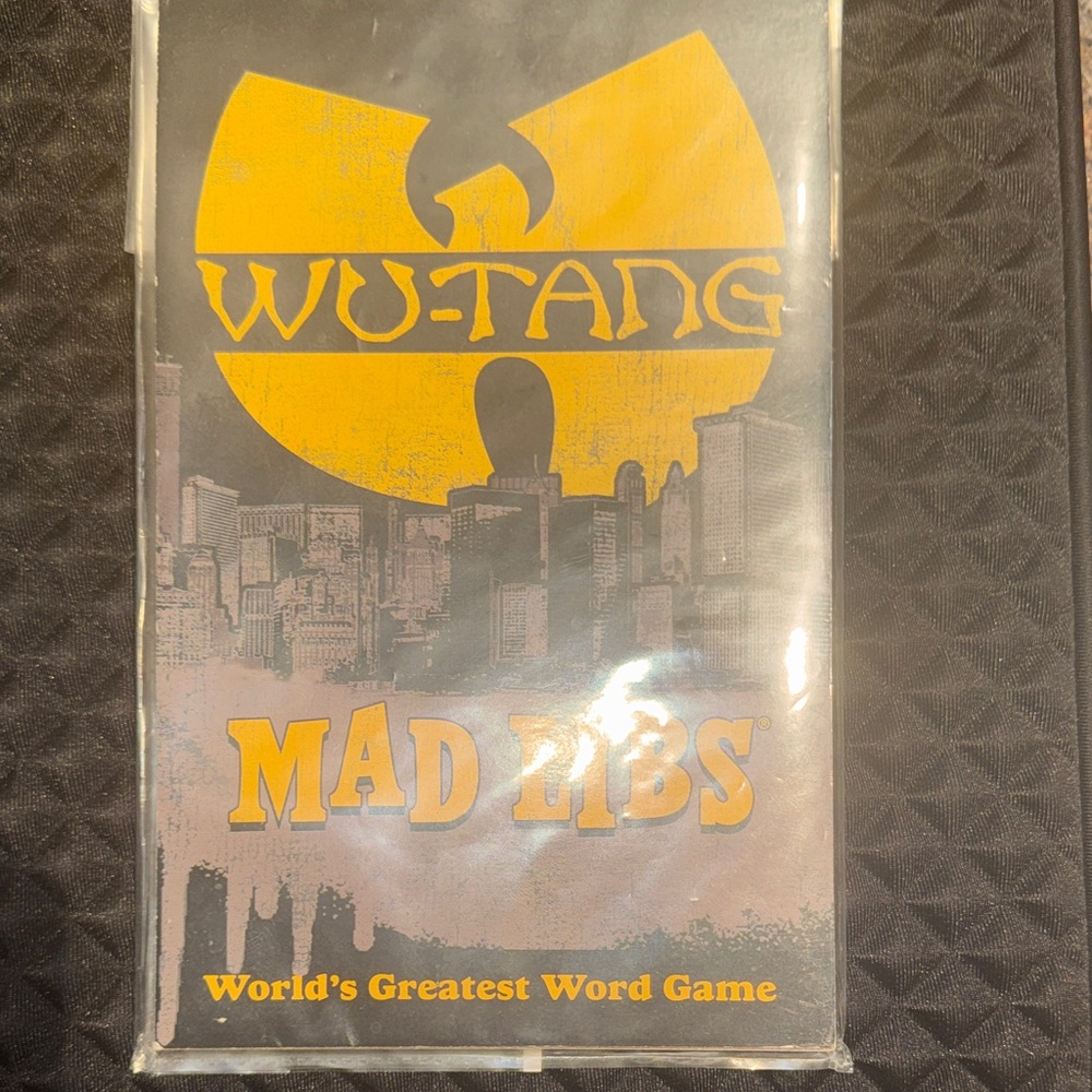 WU-TANG Mad Libs SUPER RARE